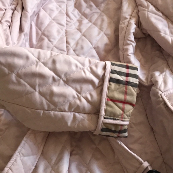 Burberry London Rose Quartz Quilted Fabric Jacket - Picture 6 of 8